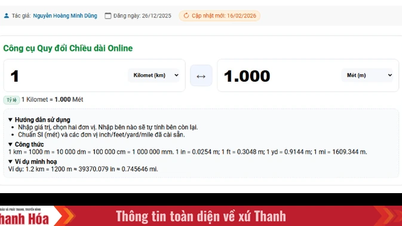 ឯកតារង្វាស់ប្រវែងនៅក្នុងកម្មវិធីសិក្សាគណិតវិទ្យា - តារាងបំលែង និងម៉ាស៊ីនគិតលេខតាមអ៊ីនធឺណិត MaytinhHS
