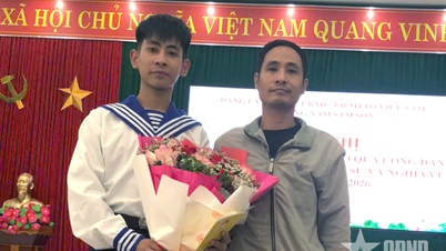 Le jeune homme Nguyen Huy Hieu a mis de côté ses chagrins personnels pour accomplir son devoir sacré envers la patrie.