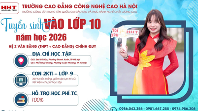 Hanoi College of High Technology rekryterar 570 studenter till sitt program med dubbla examen.