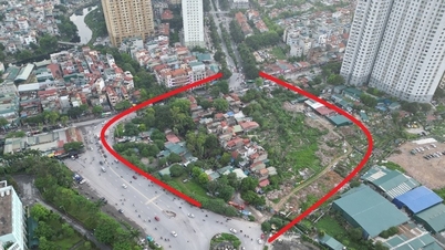Intersection Pham Tu - Xa La : Hanoi sollicite des avis sur le prix d'indemnisation foncière le plus élevé de 62,6 millions de VND/m2.