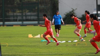 Vietnams U20-landslag for kvinner er klare for treningsleir i Kina.