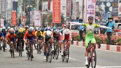 Нгуєн Тхі Тхат фінішував першим на другому етапі Biwase Tour of Vietnam 2026.