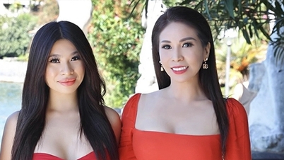 La fille de l'actrice Ly Huong, une jeune femme de 25 ans, belle et sexy.