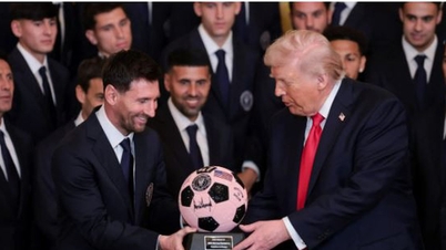 Trump'ın Ronaldo'dan ve 'İran'ın füzelerini imha etmekten' bahsetmesi Messi'yi şaşırttı.