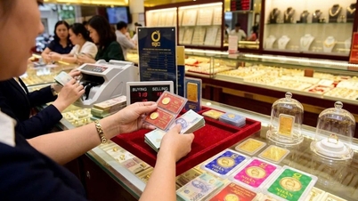 SJC金価格は今朝200万VND以上下落した。