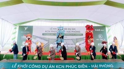 베트남 산업단지공사가 하이퐁에 푸크디엔 산업단지 건설을 시작했습니다.
