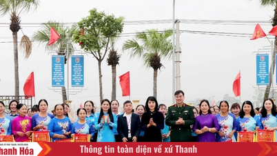 Quang Ninh beldesinde 8 Mart Uluslararası Kadınlar Günü'nü kutlamak için birçok canlı etkinlik düzenlendi.