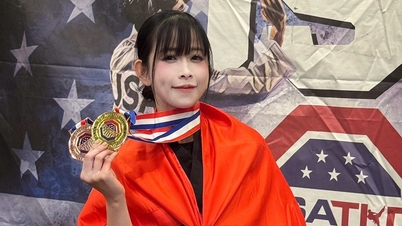 Chau Tuyet Van gana medalla de oro en taekwondo en Estados Unidos.