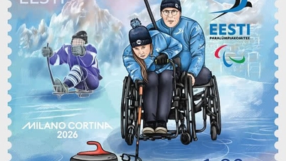Pos Estonia telah menerbitkan dua set prangko untuk memperingati Olimpiade Musim Dingin ke-25 dan Paralimpiade ke-14.