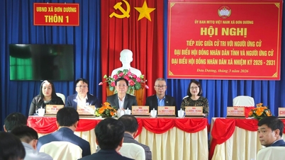Voters in Don Duong commune place high expectations on the candidates running for the Lam Dong Provincial People's Council.