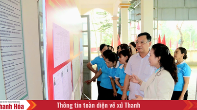 De leden van de vrouwenvereniging in Thanh Hoa verwelkomen het "Nationaal Festival" met groot enthousiasme.