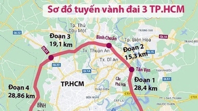 Ho Chi Minh-staden föreslår en uppgradering av Ringväg 3 till en komplett 8-filig motorväg för 60 000 miljarder VND.