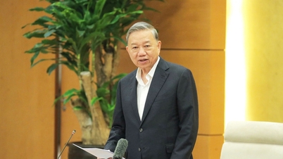 General Secretary To Lam chaired the conference to announce the decision on inspection and supervision for 2026 of the Standing Committee of the National Assembly Party Committee.