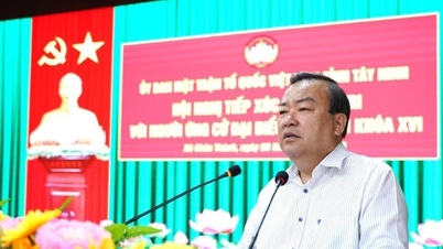 Tay Ninh: Calon anggota Majelis Nasional bertemu dengan para pemilih di Divisi ke-5.