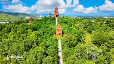Besuchen Sie den alten Turm im Herzen von Gia Lai.