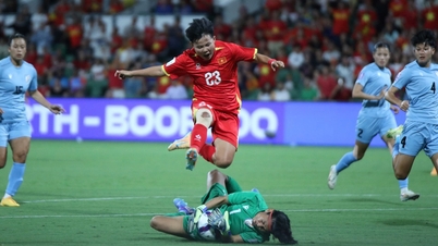 Echipa feminină a Vietnamului, obișnuită să învingă Taiwanul, ia acum prânzul, sărbătorind o frumoasă amintire de la Cupa Mondială.