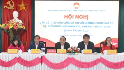 Les candidats à la 16e Assemblée nationale rencontrent les électeurs dans les trois circonscriptions de Huong An, Hoa Chau et Kim Long.
