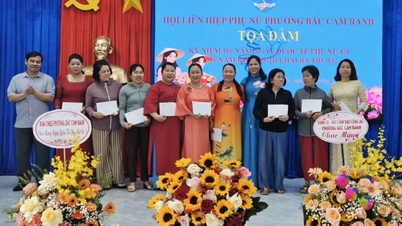 De vrouwenvereniging van de wijk Bac Cam Ranh organiseerde activiteiten ter gelegenheid van Internationale Vrouwendag.