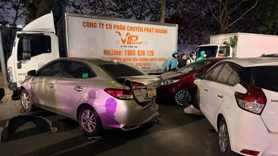 Hanoï : Le conducteur de la voiture impliquée dans un accident impliquant plusieurs véhicules présentait un taux d'alcoolémie élevé.
