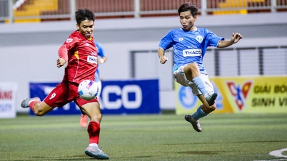 جامعة تون دوك ثانغ 0-0 جامعة هو تشي منه للصناعة: هجوم قوي، خصم قوي.