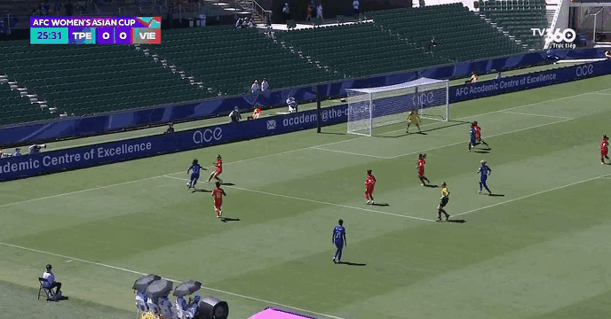 Video: Gol pasukan wanita Chinese Taipei meletakkan Vietnam dalam kedudukan yang sukar.