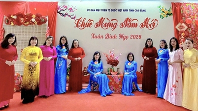 Unike aktiviteter for å feire den internasjonale kvinnedagen (8. mars) av kvinner i Cao Bang-provinsen.