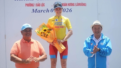 A camisa amarela mudou de mãos após a conquista do Passo Prenn na 4ª etapa do Biwase Tour of Vietnam 2026.
