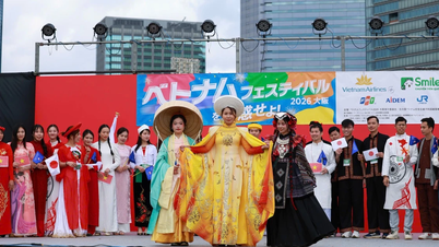Kulturutbytesfestival för den vietnamesiska gemenskapen i Japan.