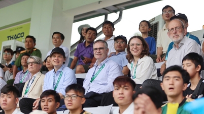 «Spesielt» tysk publikum overrasket over appellen til den vietnamesiske ungdoms- og studentfotballturneringen.