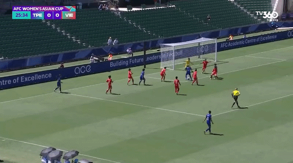 베트남 여자 축구 대표팀은 2026 아시안컵에서 대만에게 아쉽게 패했다.
