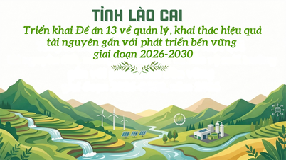 Lao Cai-provinsen har utstedt en plan for å implementere Prosjekt 13 om effektiv forvaltning og utnyttelse av ressurser knyttet til bærekraftig utvikling innen 2026.