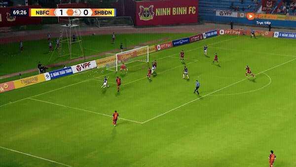 Ninh Binh dropped points against bottom-placed team on coach Vu Tien Thanh's debut.