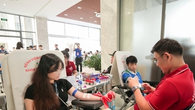 Mais de 5.000 estudantes participaram do 18º evento Domingo Vermelho na cidade de Ho Chi Minh.