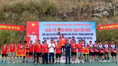 Bế mạc Giải vô địch bóng chuyền hơi các CLB Lai Châu tranh cúp Viettel