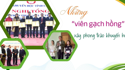 Những “viên gạch hồng” xây phong trào khuyến học