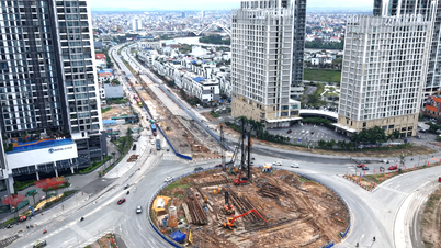 Verkehrsumleitung wegen des Baus der Kreuzung Bui Vien - Vo Nguyen Giap.