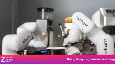 Tiệm cà phê robot pha chế, AI bán hoa ở TP.HCM