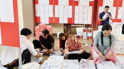 Kota Ho Chi Minh: Sibuk menyelesaikan persiapan logistik untuk pemilihan umum.