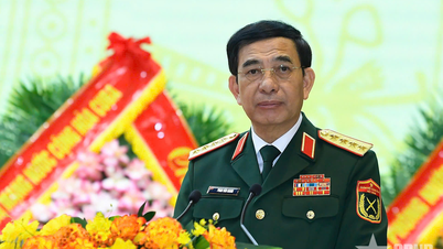 Đại tướng Phan Văn Giang dự lễ đón nhận huân, huy chương tại Tổng cục II