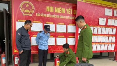 Công an phường Láng: Sẵn sàng các phương án bảo vệ ngày bầu cử