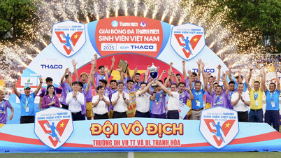 Thanh Hoa University of Culture, Sports and Tourism 0-0 Ho Chi Minh City University of Technology: Will the champion show off their strength?