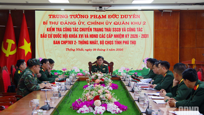 제2군관구는 푸토성에서 전투 준비 태세와 선거 준비 상황을 점검했습니다.