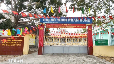 Lam Dong: Suasana hari pilihan raya yang meriah di kawasan etnik minoriti.