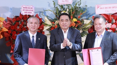 Trường ĐH Thủy lợi nhận cơ sở mới ở Hòa Lạc