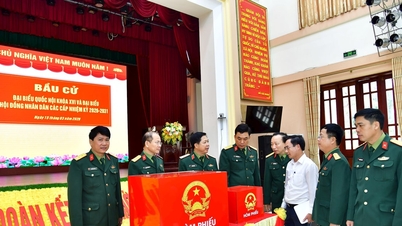 ກວດກາການກະກຽມການເລືອກຕັ້ງຢູ່ກອງບັນຊາການທະຫານແຂວງເງະອານ.