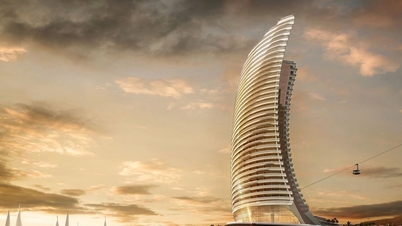 Menara Aspira setinggi 220 meter di Phu Quoc: Ikon arsitektur baru senilai 13 triliun VND.