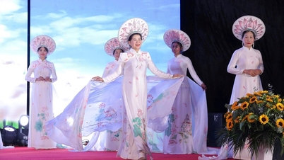 Het erfgoed van de Dau-pagode vormde de inspiratie voor de ao dai-collectie van ontwerpster Lanise.