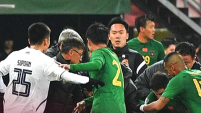 Thai and Chinese players clash in AFC Champions League