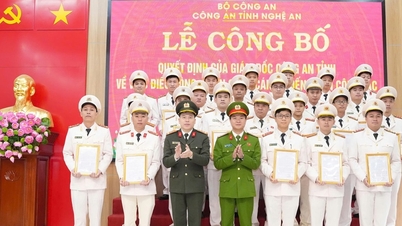 Nghe An: 103 police officers deployed to reinforce border and remote communes.