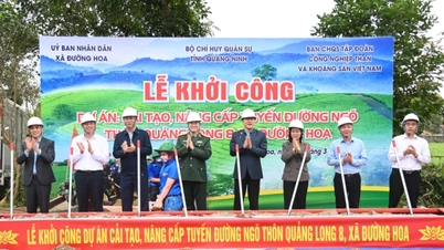 Pembinaan bermula untuk projek naik taraf jalan raya bernilai lebih 3.4 bilion VND di komune Duong Hoa.